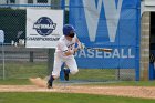 Baseball vs CGA  Wheaton College Baseball vs Coast Guard Academy during game two of the NEWMAC semi-finals playoffs. - (Photo by Keith Nordstrom) : Wheaton, baseball, NEWMAC